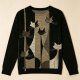 Attractive Animal Print Round Neck Top