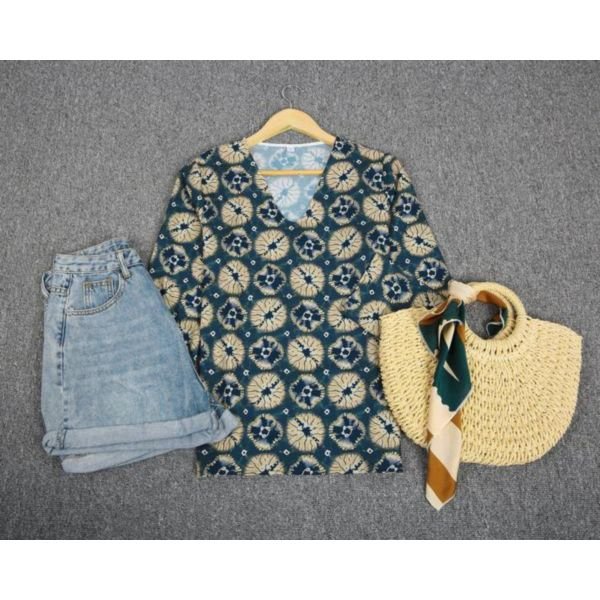 Mary-Anne Ocean Floor Top