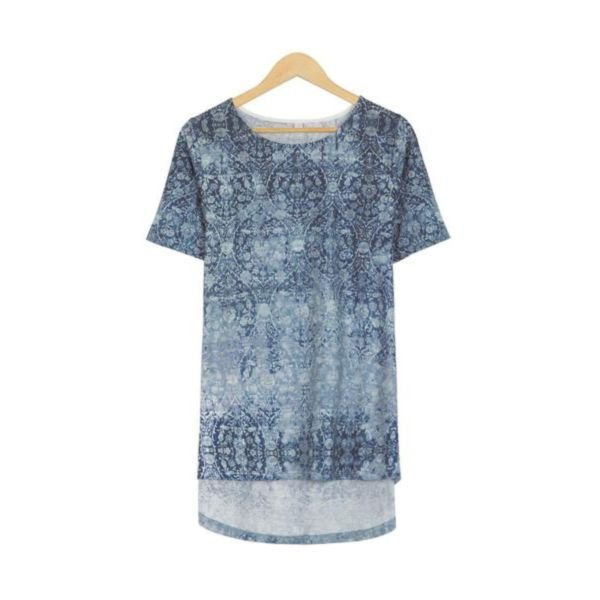 Print Short Sleeve Top