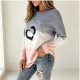 Youthful Print Long Sleeve Top