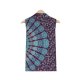 Chic V-Neck Print Sleeveless Top