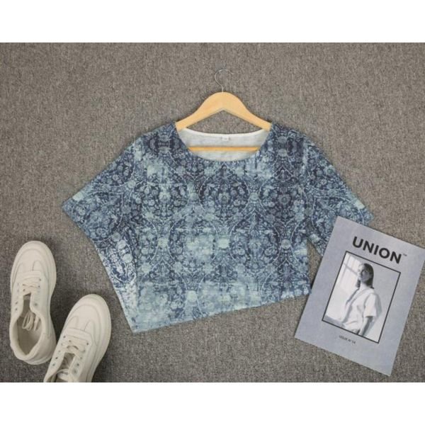 Print Short Sleeve Top